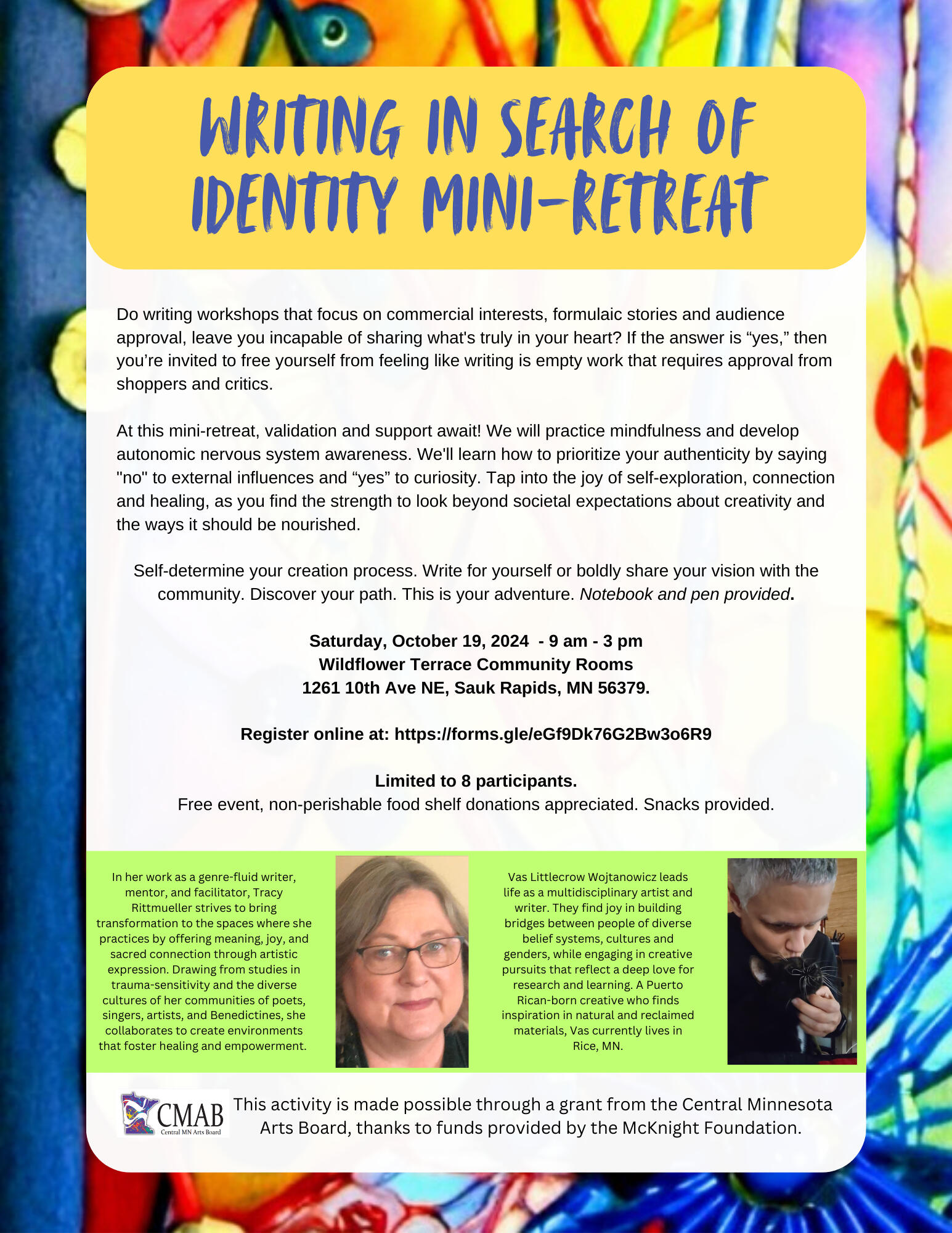 Writing In Search Of Identity Mini-Retreat